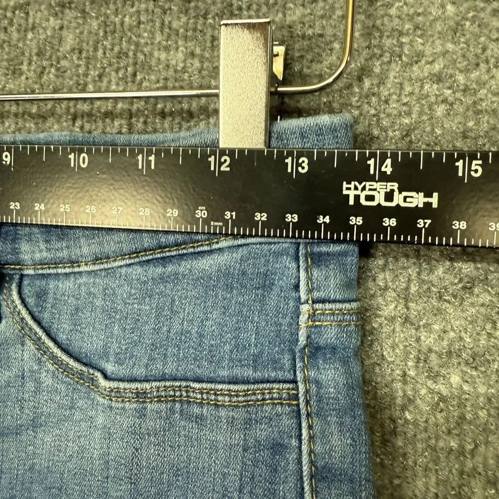 Judy‎ Blue Jeans Womens 3 26 Blue Skinny Fit Distressed Pull On Jegging JB88255
